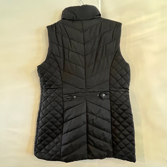 Weatherproof Women's vest Button up Black with Pockets Size L New with Tags - Picture 6 of 11